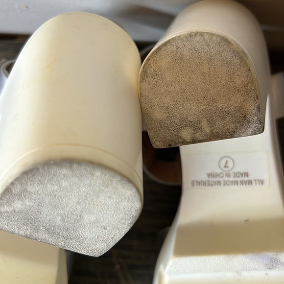 T STRAP PLATFORM SANDALS Size 7 - Picture 10 of 15